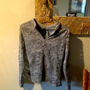 Venus gray top lace